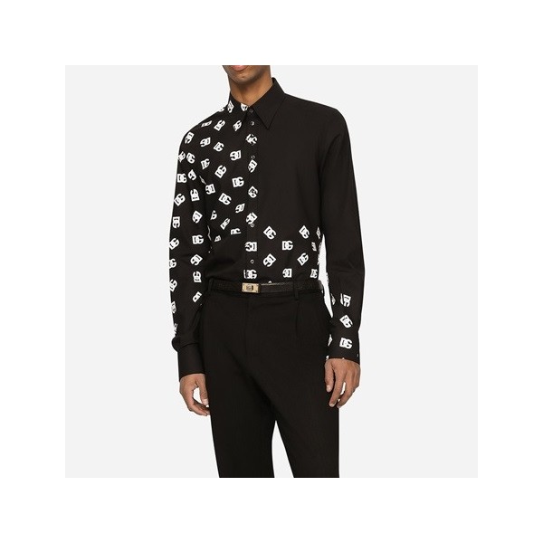 ❤돌체앤가바나 남성 블랙 셔츠 - Dolce&Gabbana Mens Black Tshirts - do391x