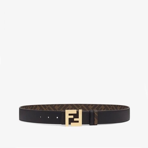 ❤펜디 남성 시그니처 양면  브라운 벨트 - Fendi Mens Brown Belts - fe46x