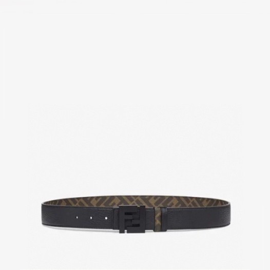 ❤펜디 남성 시그니처 양면  브라운 벨트 - Fendi Mens Brown Belts - fe51x