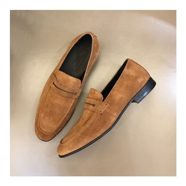 ❤에르메네질도 제냐 남성 카멜 로퍼 - Ermenegildo Zegna Mens Camel Loafer - ze54x