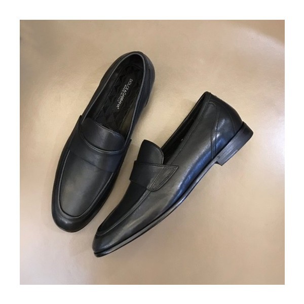 ❤돌체앤가바나 남성 블랙 로퍼 - Dolce&Gabbana Mens Black Loafer - dol406x