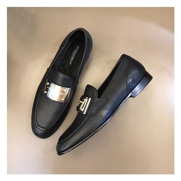 ❤돌체앤가바나 남성 블랙 로퍼 - Dolce&Gabbana Mens Black Loafer - dol407x