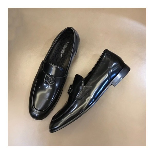 ❤돌체앤가바나 남성 블랙 로퍼 - Dolce&Gabbana Mens Black Loafer - dol409x