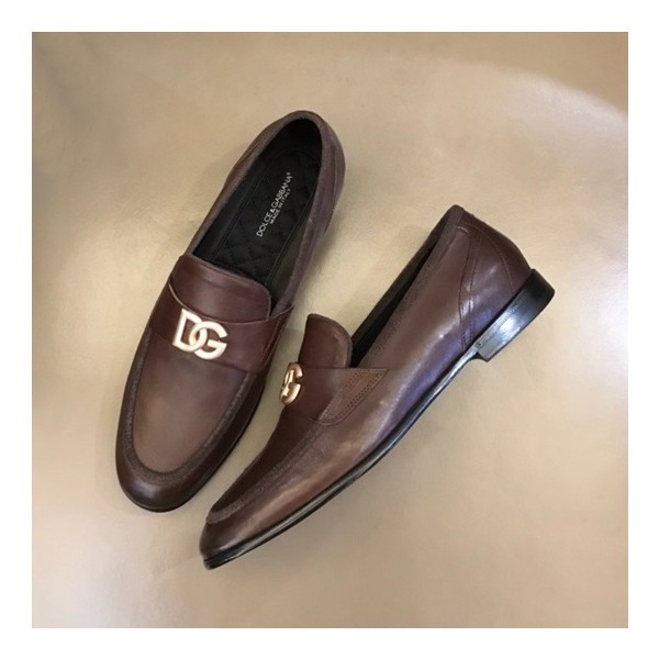 ❤돌체앤가바나 남성 브라운 로퍼 - Dolce&Gabbana Mens Brown Loafer - dol414x
