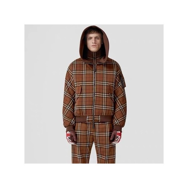 ❤버버리 남성 체크 브라운 자켓 - Burberry Mens Brown Jackets - bu97x