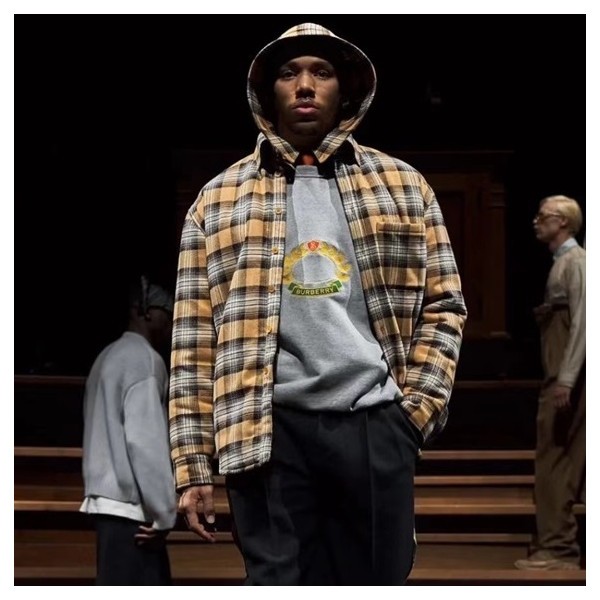 ❤버버리 남성 클래식 옐로우 후드 셔츠- Burberry Mens Yellow Hoodie - bu98x