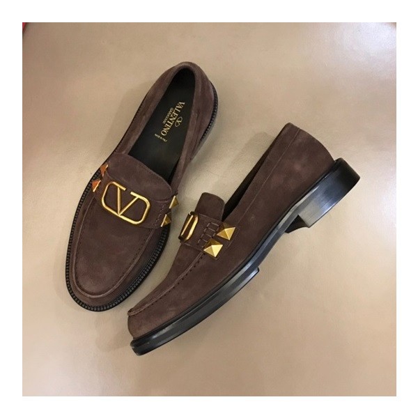 ❤발렌티노 남성 브라운 로퍼 - Valentino Mens Brown Loafer - val412x