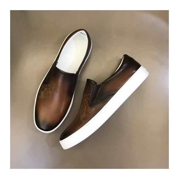 ❤벨루티 남성 브라운 로퍼 - Berluti Mens Brown Loafer - ber164x