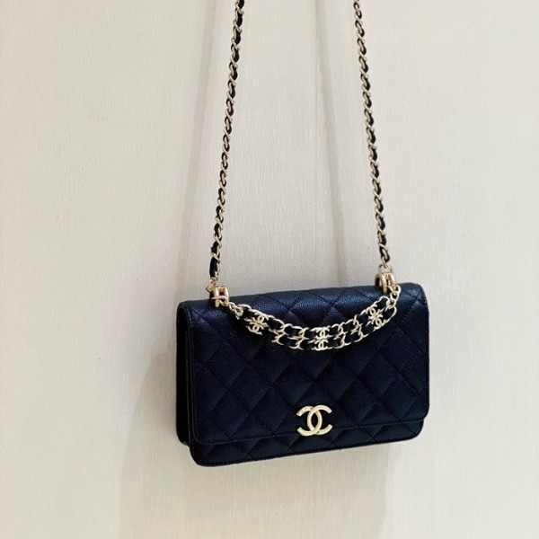 ❤샤넬 여성 블랙 체인백 - Chanel Womens Cross Bag - ch64x