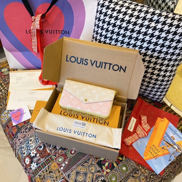 ❤루이비통 여성 핑크 폰백 - Louis vuitton Womens Pink Phone Bag - lv550x