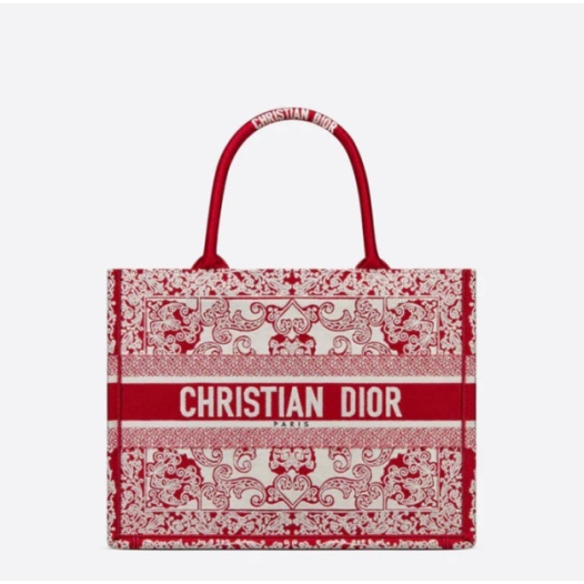 ❤디올 여성 레드 북토트 - Dior Womens Red Book Tote - di320x