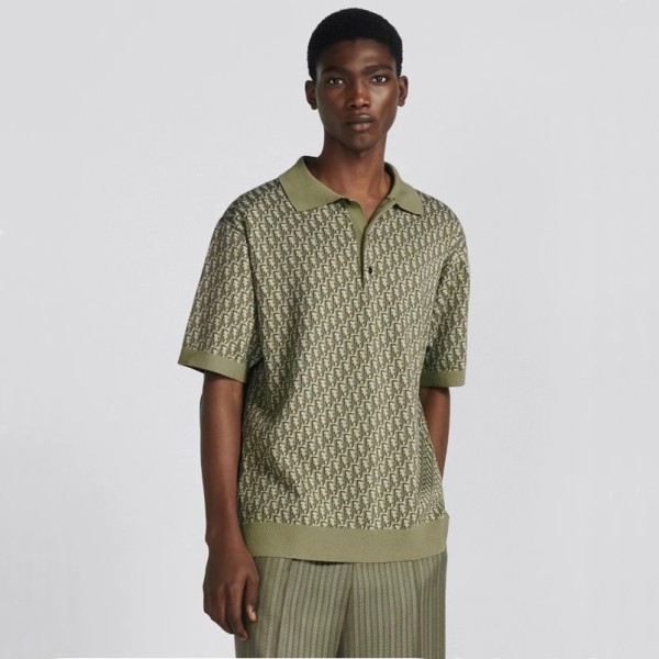 ❤디올 남성 그린 폴로 반팔 셔츠 - Dior Mens Green Half sleeved Tshirts - di332x