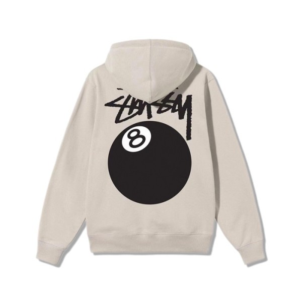 ❤스터시 남성 베이지 집업 후드티 - Stussy Mens Beige Hoodie - stu06x