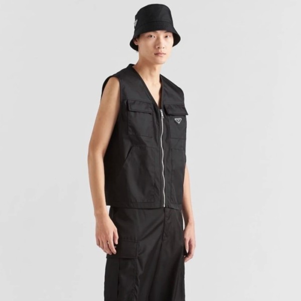 ❤프라다 남성 블랙 베스트 - Prada Mens Black Vest - pr340x