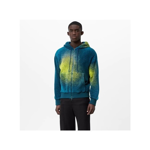 ❤루이비통 남성 블루 후드티 - Louis vuitton Mens Blue Hoodie - lv643x