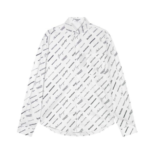 ❤발렌시아가 트렌디 남성 화이트 셔츠 - Balenciaga Mens White Tshirts - ba221x