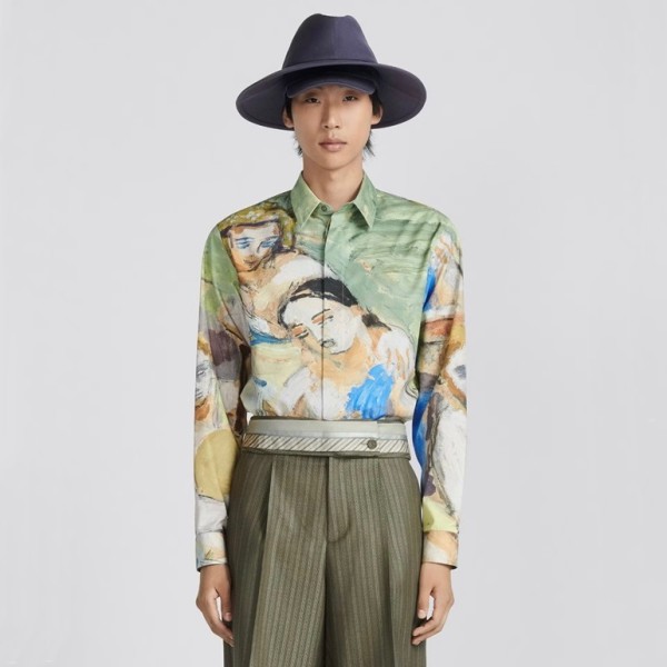 ❤디올 남성 클래식 그린 셔츠 - Dior Mens Green Tshirts - di336x