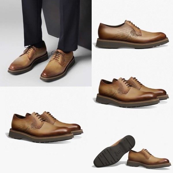 ❤벨루티 남성 카멜 옥스퍼드 - Berluti Mens Camel Oxford - ber189x