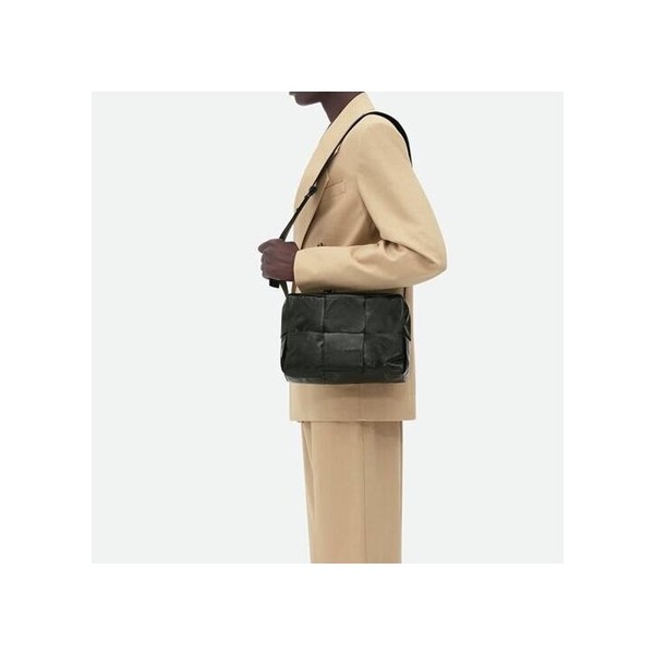 ❤보테가베네타 남성 카세트백 - Bottega Veneta Mens Deep-green Cassette Bag - bv41x