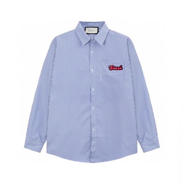 ❤구찌 남성 트렌디 블루 셔츠 - Gucci Mens Blue Tshirts - gu356x