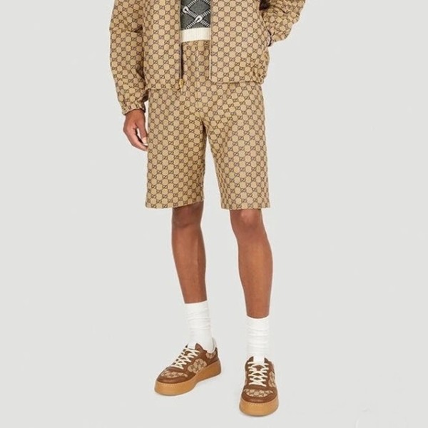 ❤구찌 남성 캐쥬얼 카멜 반바지 - Gucci Mens Camel Half-pants - gu374x