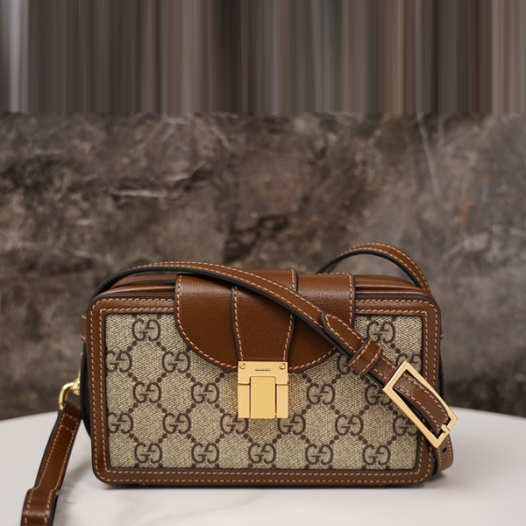 ❤구찌 여성 브라운 카메라백- Gucci Womens Brown Camera Bag - gu408x