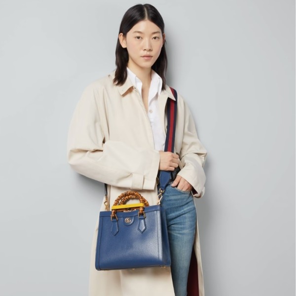 ❤구찌 여성 블루 Diana 크로스백- Gucci Womens Blue Cross Bag - gu452x