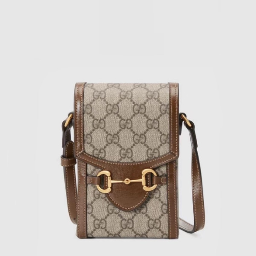 ❤구찌 남/녀 브라운 미니 홀스빗 폰백 - Gucci Unisex Brown Mini Bag - gu529x