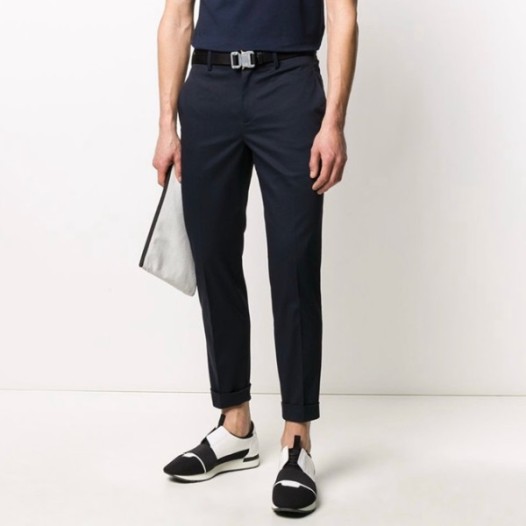 ❤닐바렛 남성 블랙 슬랙스 - Neil Barrett Mens Black Slacks - nei13x