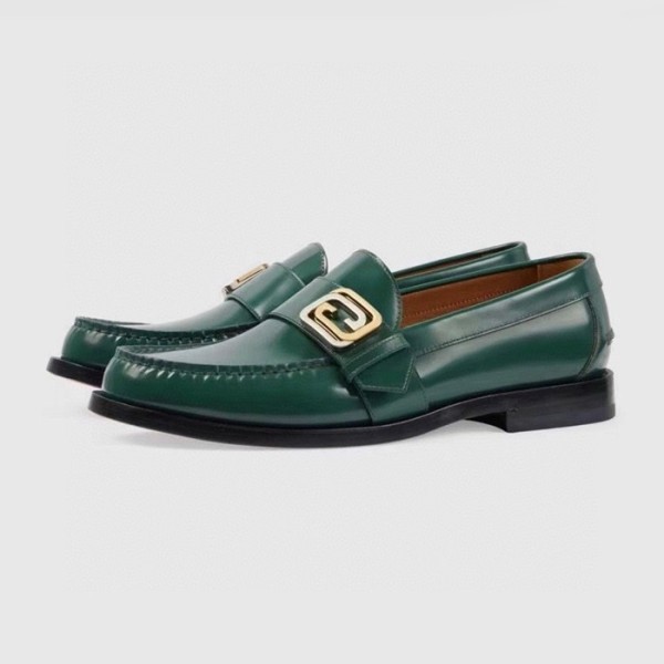 ❤구찌 남성 이니셜 그린 로퍼 - Gucci Mens Green Loafer - gu564x