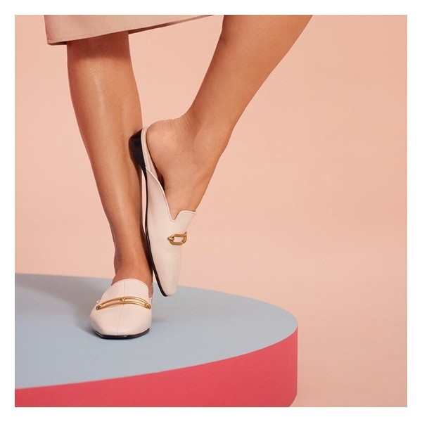 ❤에르메스 여성 아이보리 블로퍼 - Hermes Womens Ivory Blopper - he121x