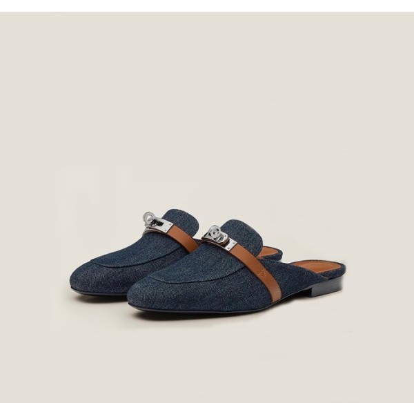 ❤에르메스 여성 블루 켈리 블로퍼 - Hermes Womens Blue Blopper - he148x