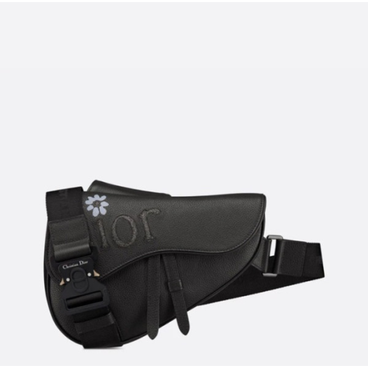❤디올 남성 블랙 새들백 - Dior Mens Black Saddle Bag - di365x