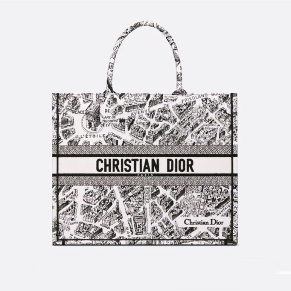 ❤디올 여성 블랙 북토트 - Dior Womens Black Book Tote - di369x