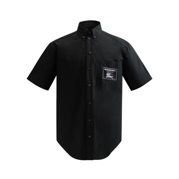 ❤버버리 남성 베이직 블랙 반팔 셔츠 - Burberry Mens Black Tshirts - bu142x