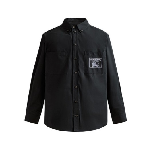 ❤버버리 남성 베이직 블랙 셔츠 - Burberry Mens Black Tshirts - bu145x