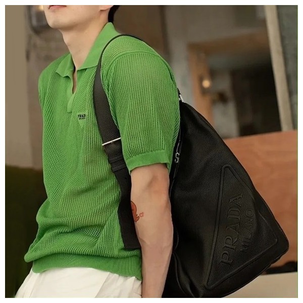 ❤프라다 남성 블랙 크로스백 - Prada Mens Black Cross Bag - pr373x