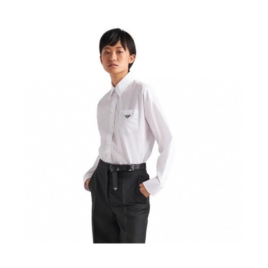 ❤프라다 여성 모던 화이트 셔츠 - Prada Womens White Tshirts - pr379x