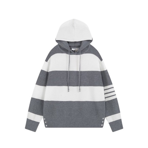 ❤톰브라운 남성 캐쥬얼 그레이 후드티 - ThomBrowne Mens Gray Hoodie - to48x
