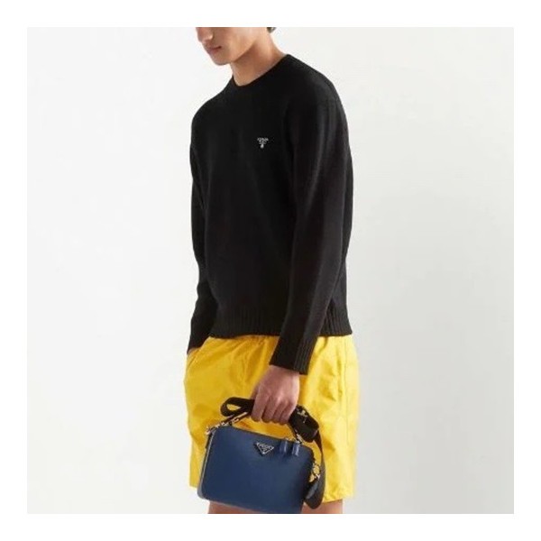 ❤프라다 남성 모던 옐로우 반바지 - Prada Mens Yellow Half-pants - pr409x