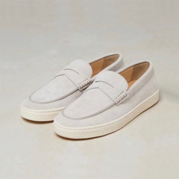 ❤브루넬로쿠치넬리 남성 베이지 로퍼 - Brunello Cucinelli Mens Beige Loafer - bru60x