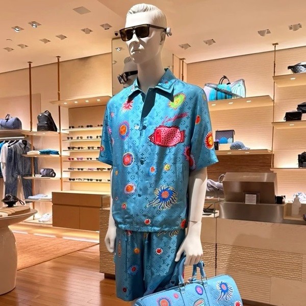 ❤루이비통 남성 블루 반바지 - Louis vuitton Mens Blue Half-pants - lv787x