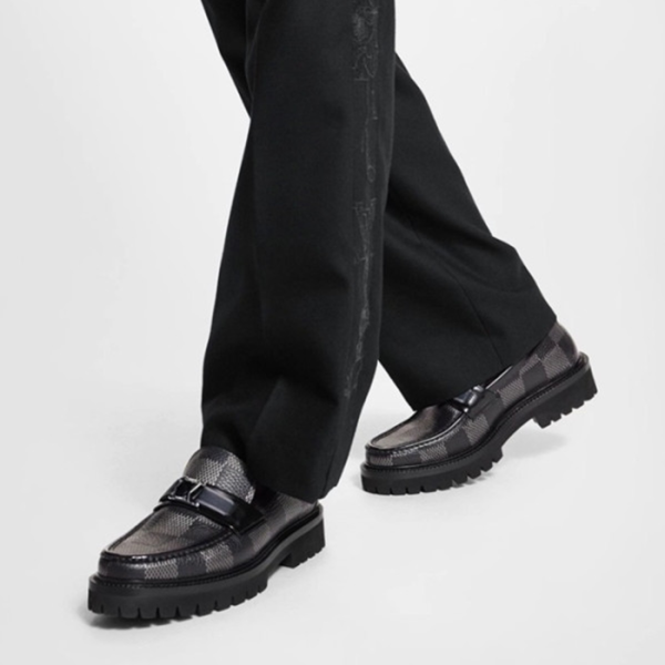 ❤루이비통 남성 블랙 로퍼 - Louis vuitton Mens Black Loafer - lv807x