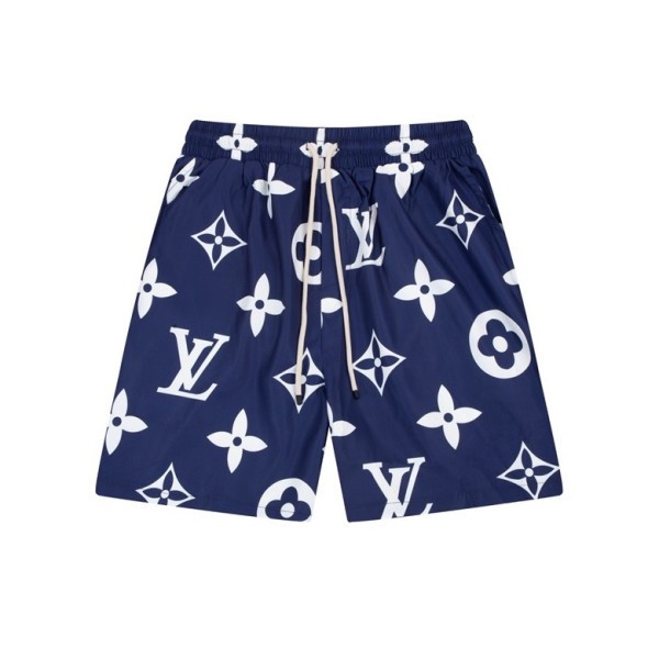 ❤루이비통 남성 블루 반바지 - Louis vuitton Mens Blue Half-pants - lv809x