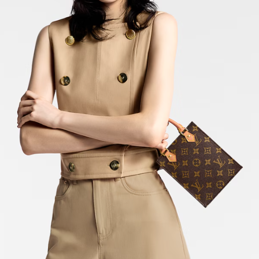 ★루이비통 여성 브라운 쁘띠 삭 플라 M81295 토트 숄더 미니백- Louis vuitton Womens Brown PETIT SAC - lv817x