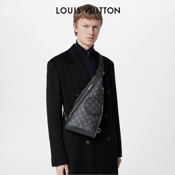 ❤루이비통 남성 블랙 크로스백 - Louis Vuitton Mens Black Cross Bag - lv820x
