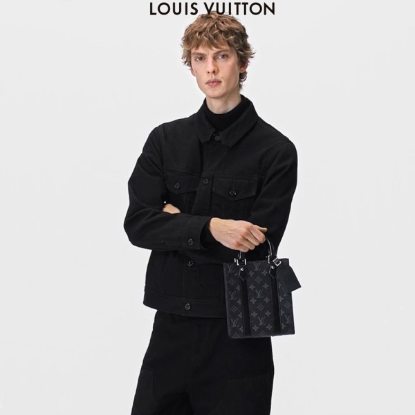 ❤루이비통 남성 블랙 미니 토트백 - Louis Vuitton Mens Black Tote Bag - lv828x