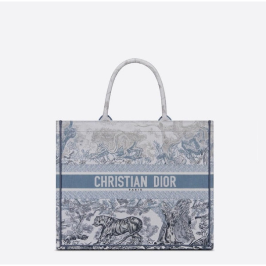 ❤디올 여성 블루 북토트 - Dior Womens Blue Book Tote - di433x