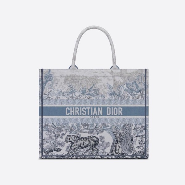 ❤디올 여성 블루 북토트 - Dior Womens Blue Book Tote - di433x