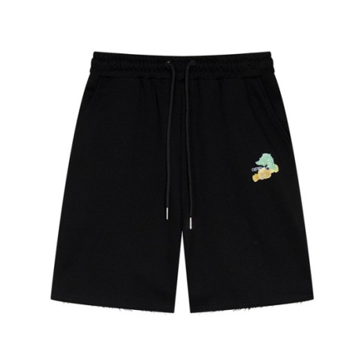 ❤오프화이트 남성 블랙 캐쥬얼 반바지 - Off white Mens Black Half-pants - of44x